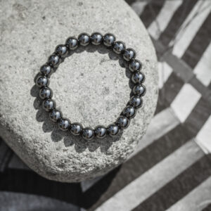 Pulsera de piedra Hematita